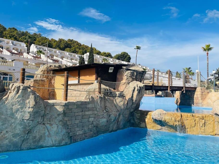 Imperial Park - Bungalow Mit Panoramablick Und Schoener Terrasse Calpe Bagian luar foto