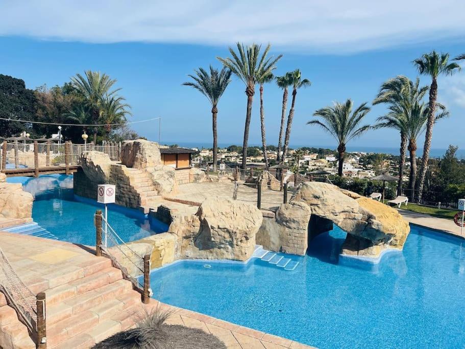 Imperial Park - Bungalow Mit Panoramablick Und Schoener Terrasse Calpe Bagian luar foto