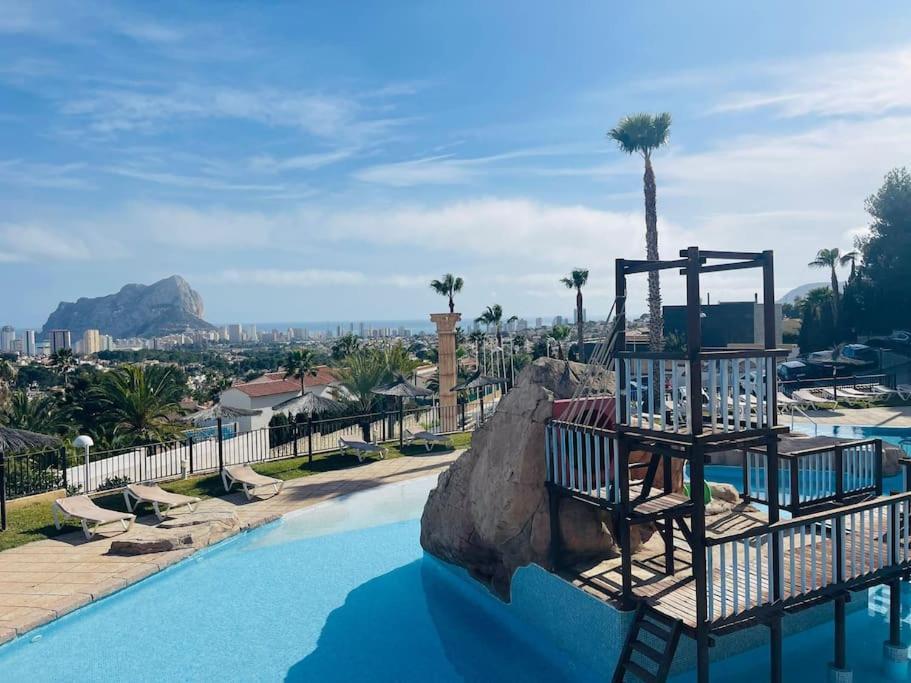 Imperial Park - Bungalow Mit Panoramablick Und Schoener Terrasse Calpe Bagian luar foto