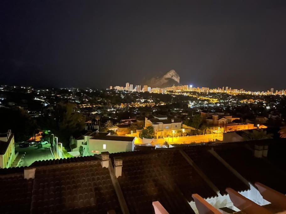 Imperial Park - Bungalow Mit Panoramablick Und Schoener Terrasse Calpe Bagian luar foto
