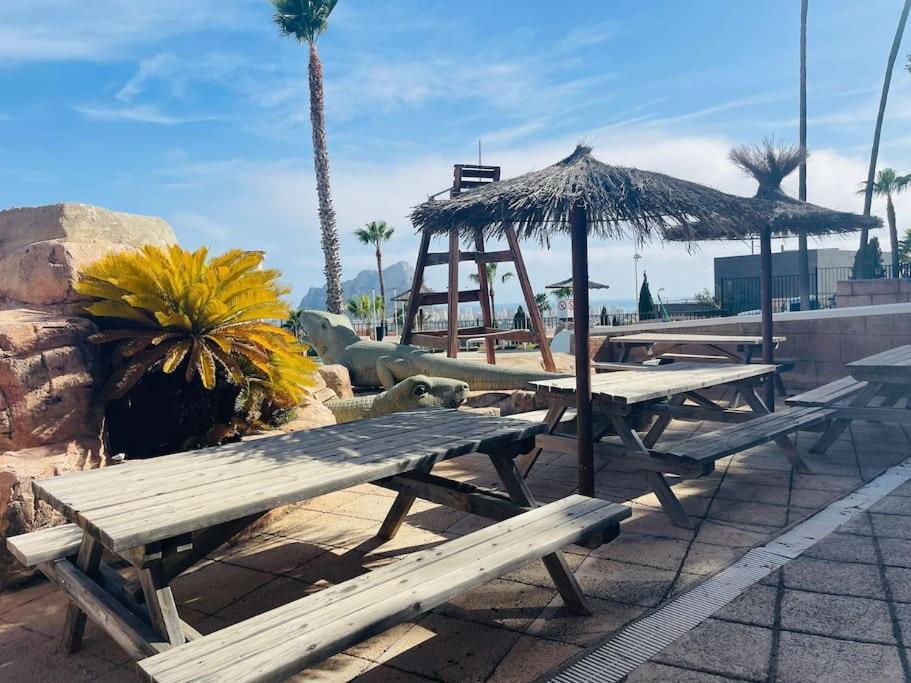 Imperial Park - Bungalow Mit Panoramablick Und Schoener Terrasse Calpe Bagian luar foto