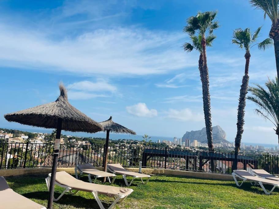 Imperial Park - Bungalow Mit Panoramablick Und Schoener Terrasse Calpe Bagian luar foto